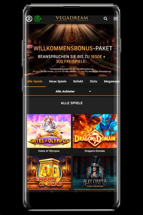 vegadream casino|vegadream casino vorteile.